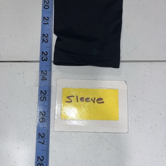 Lands' End Rash Guard Swim Top Long Sleeve Black Floral XS Tropical Beach Pool - Picture 6 of 9